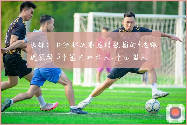 法媒：非洲杯决赛后时被捕的4名球迷获释 3个塞内加尔人1个法国人