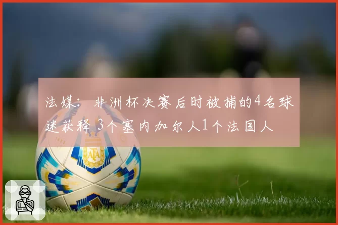 法媒：非洲杯决赛后时被捕的4名球迷获释 3个塞内加尔人1个法国人